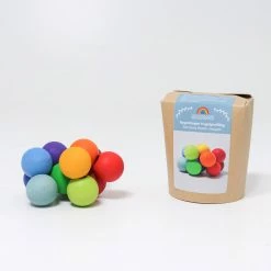 GRIMM'S - Rainbow Beads Grasper Baby Toys