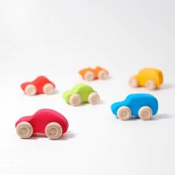 GRIMM'S - Coloured Wooden Cars