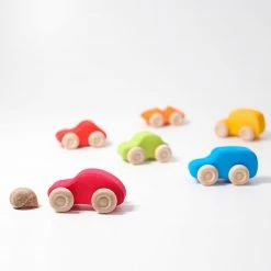 GRIMM'S - Coloured Wooden Cars