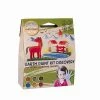 Arts & Crafts NATURAL EARTH PAINT - Children's Earth Paint - Kit DISCOVERY 1 Litre, 1 Bamboo Brush