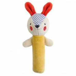 PETIT COLLAGE - Organic Bunny Squeaker
