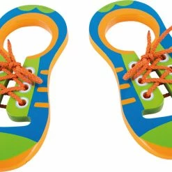 Small Foot - Learning To Loop Threading Shoes Educational Resources
