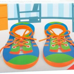 Small Foot - Learning To Loop Threading Shoes Educational Resources