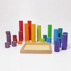 GRIMM'S - Large Building Rollers Rainbow Building & Construction