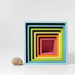 Toddler Toys GRIMM'S - Large Pastel Set Of Boxes