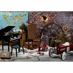 VILAC - Burgundy Vintage Car Toddler Toys