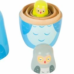 Toddler Toys Small Foot - Owl Family Matryoshka