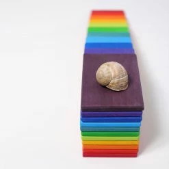 Toddler Toys GRIMM'S - Rainbow Building Boards