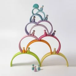 GRIMM'S - Large Rainbow Pastel Toddler Toys