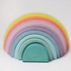 GRIMM'S - Large Rainbow Pastel Toddler Toys