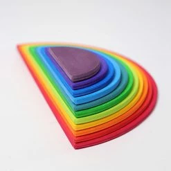 GRIMM'S - Rainbow Semi Circles Toddler Toys
