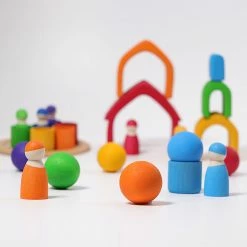 Toddler Toys GRIMM'S - Colourful House