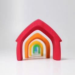 Toddler Toys GRIMM'S - Colourful House