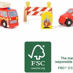 Small Foot - Fire Brigade Set Miniature Play Worlds