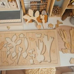 STUKA PUKA - Secret Garden Wooden Puzzle Toddler Toys