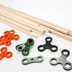 Educational Resources STICK-LETS 10-Piece Camouflage Set