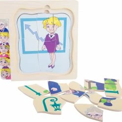 Games & Puzzles Small Foot - Layer Puzzle Grandma's Life
