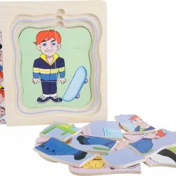 Small Foot - Layer Puzzle Grandpa's Life