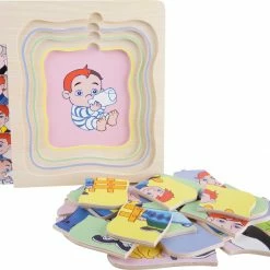 Small Foot - Layer Puzzle Grandpa's Life