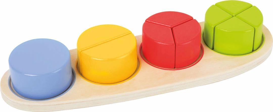 Small Foot - Fraction Circles Learning Game "Educate" Educational Resources