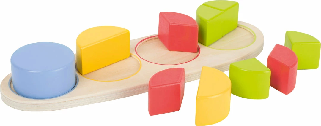 Small Foot - Fraction Circles Learning Game "Educate" Educational Resources