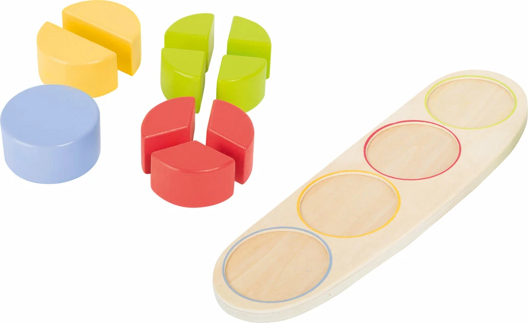 Small Foot - Fraction Circles Learning Game "Educate" Educational Resources