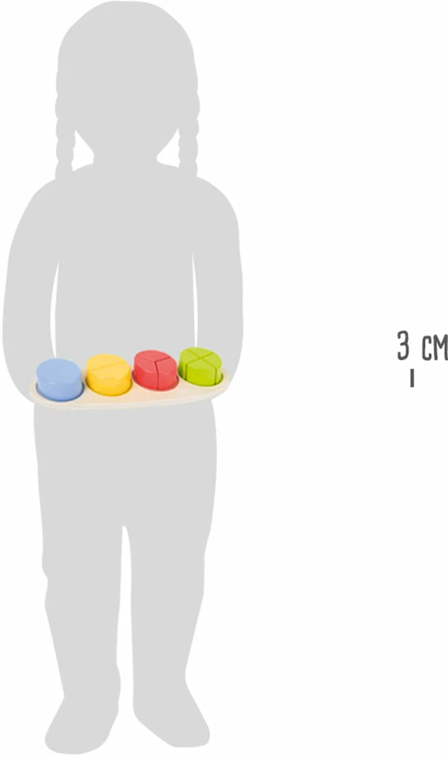 Small Foot - Fraction Circles Learning Game "Educate" Educational Resources