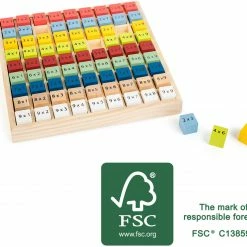 Small Foot - Colourful Multiplication Table "Educate"
