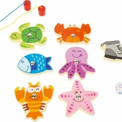 Toddler Toys Small Foot - Catching Fish Travel Game