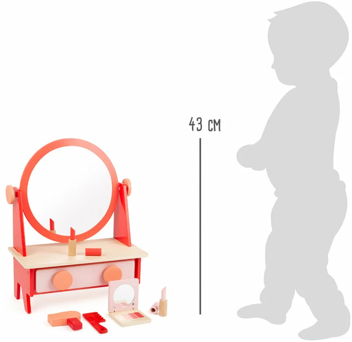 Small Foot - Retro Make-Up Table With Mirror