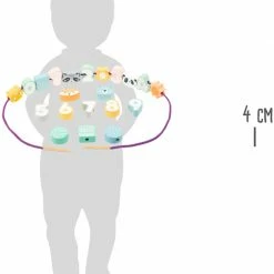 Small Foot - Pastel Threading Game Toddler Toys