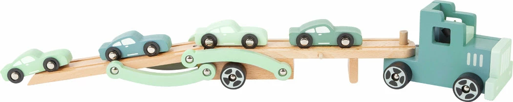 Miniature Play Worlds Small Foot - Chicago Car Transporter