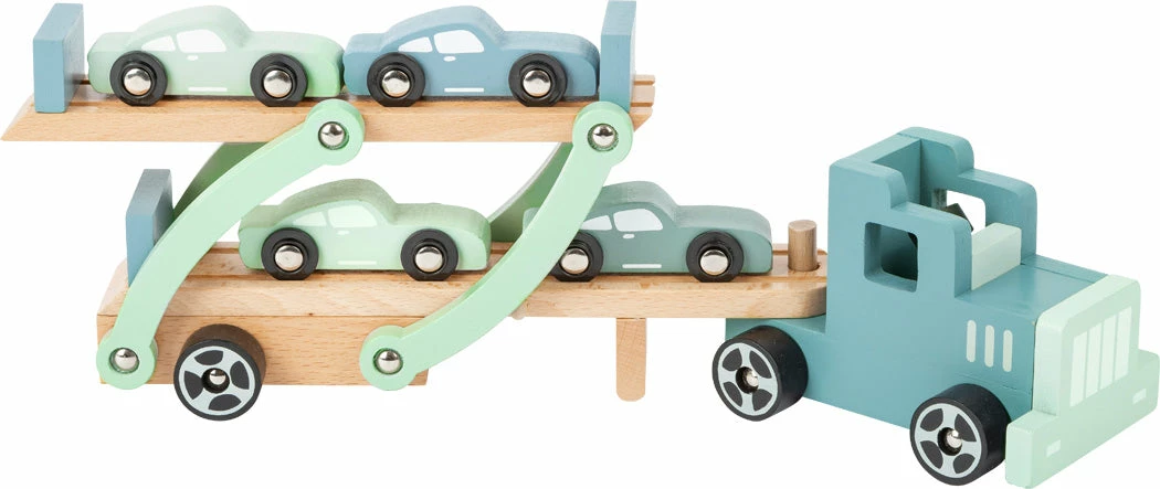 Miniature Play Worlds Small Foot - Chicago Car Transporter