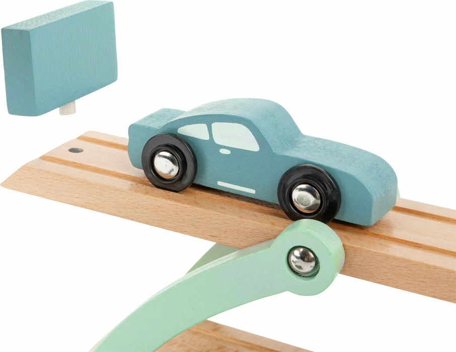 Miniature Play Worlds Small Foot - Chicago Car Transporter