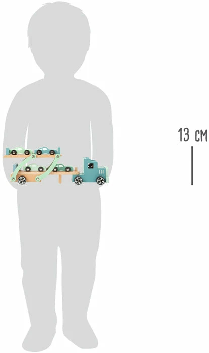 Miniature Play Worlds Small Foot - Chicago Car Transporter