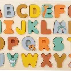 Toddler Toys Small Foot - ABCs Puzzle "Safari"