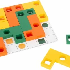 Small Foot - Geometric Shapes Wooden Learning Puzzle