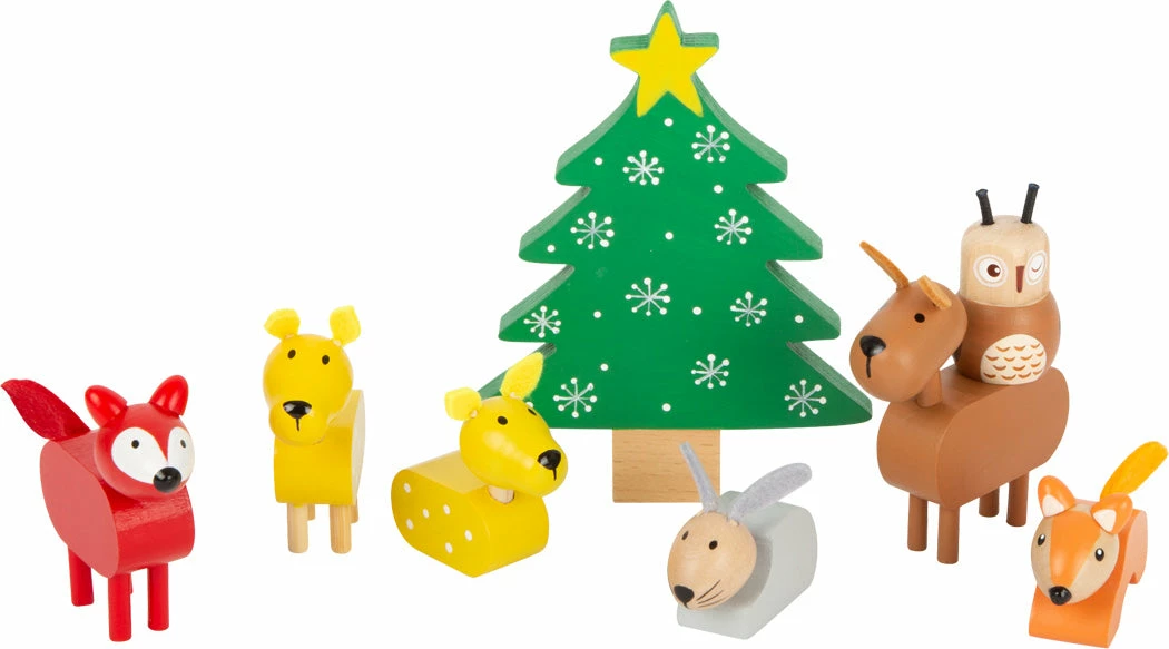 Small Foot - Play Set Animals' Forest Christmas