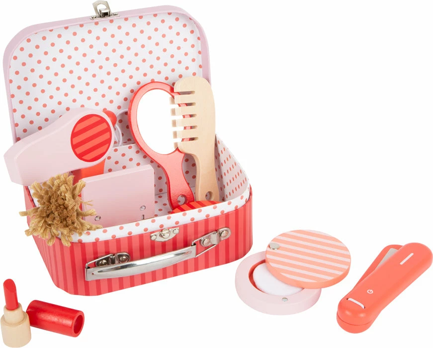 Role Play Toys Small Foot - Make-up And Hairdressing Case Retro