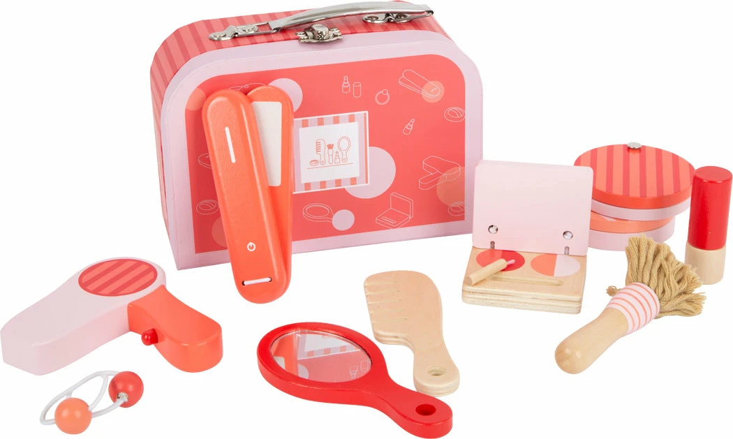 Role Play Toys Small Foot - Make-up And Hairdressing Case Retro