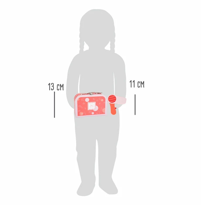 Role Play Toys Small Foot - Make-up And Hairdressing Case Retro