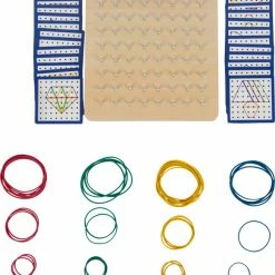 Educational Resources Small Foot - Geoboard Made Of Wood