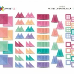 Connetix Tiles CONNETIX - 120 Piece Pastel Creative Pack