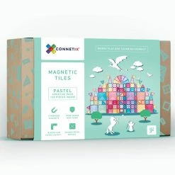 Connetix Tiles CONNETIX - 120 Piece Pastel Creative Pack