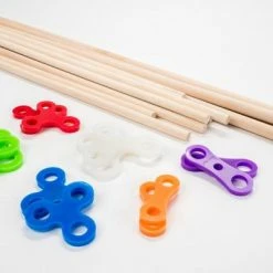 STICK-LETS 12-Piece Dodeka Fort Set Educational Resources