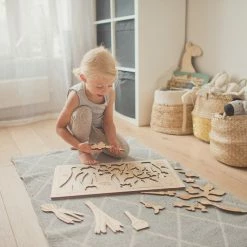 STUKA PUKA - Secret Garden Wooden Puzzle Toddler Toys