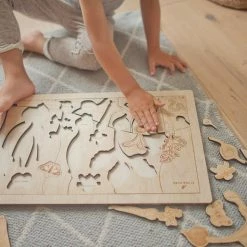 STUKA PUKA - Secret Garden Wooden Puzzle Toddler Toys
