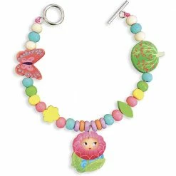 Educational Resources VILAC - Wooden Beads In Metal Box - Garden