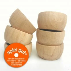 Toddler Toys GRAPAT - Bowls Natural X 6