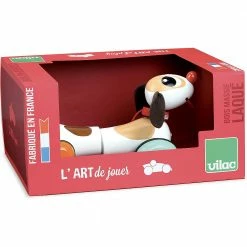 Toddler Toys VILAC - Toutou Dog Pull Toy